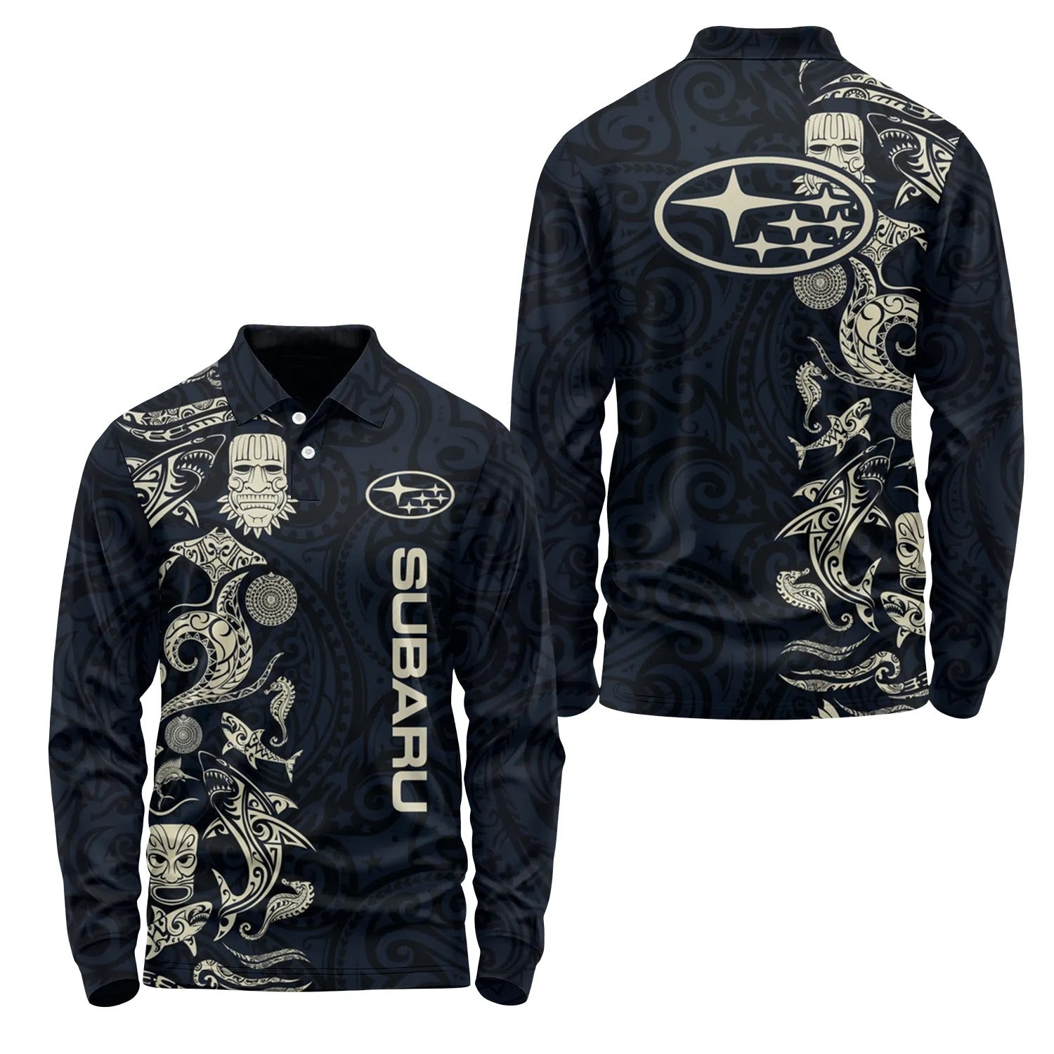 Subaru Long Sleeve Polo SHW033