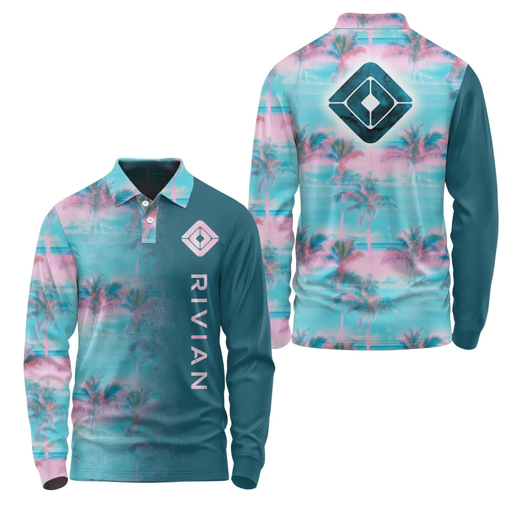 Rivian Long Sleeve Polo SHW058