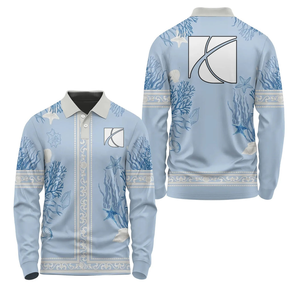 Saturn Long Sleeve Polo SHW024