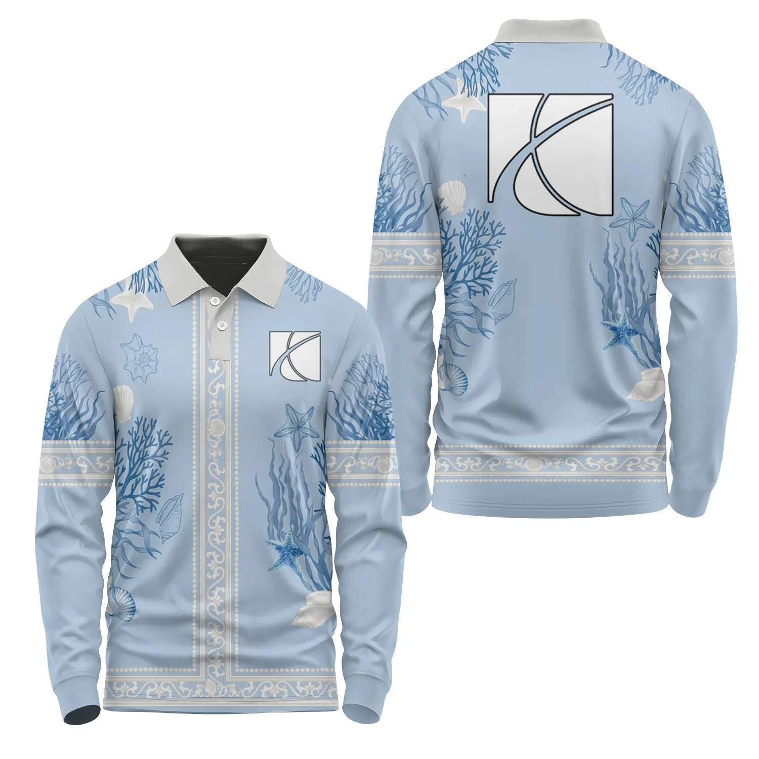 Saturn Long Sleeve Polo SHW024