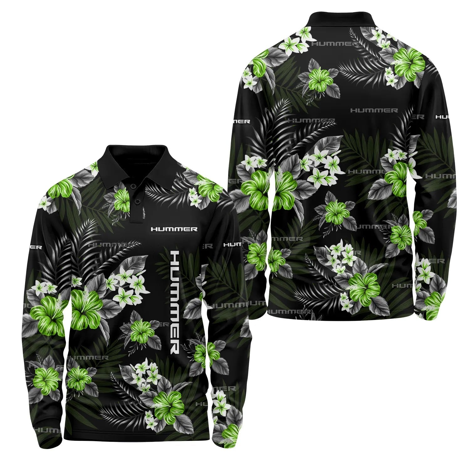 Hummer Long Sleeve Polo SC054