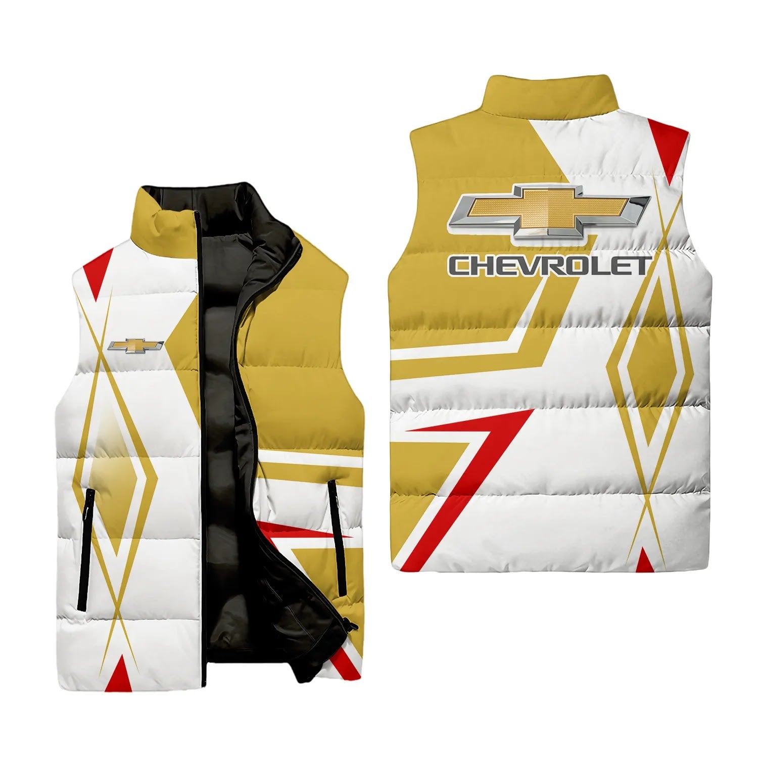 Chevrolet Sleeveless Puffer Jacket SC080