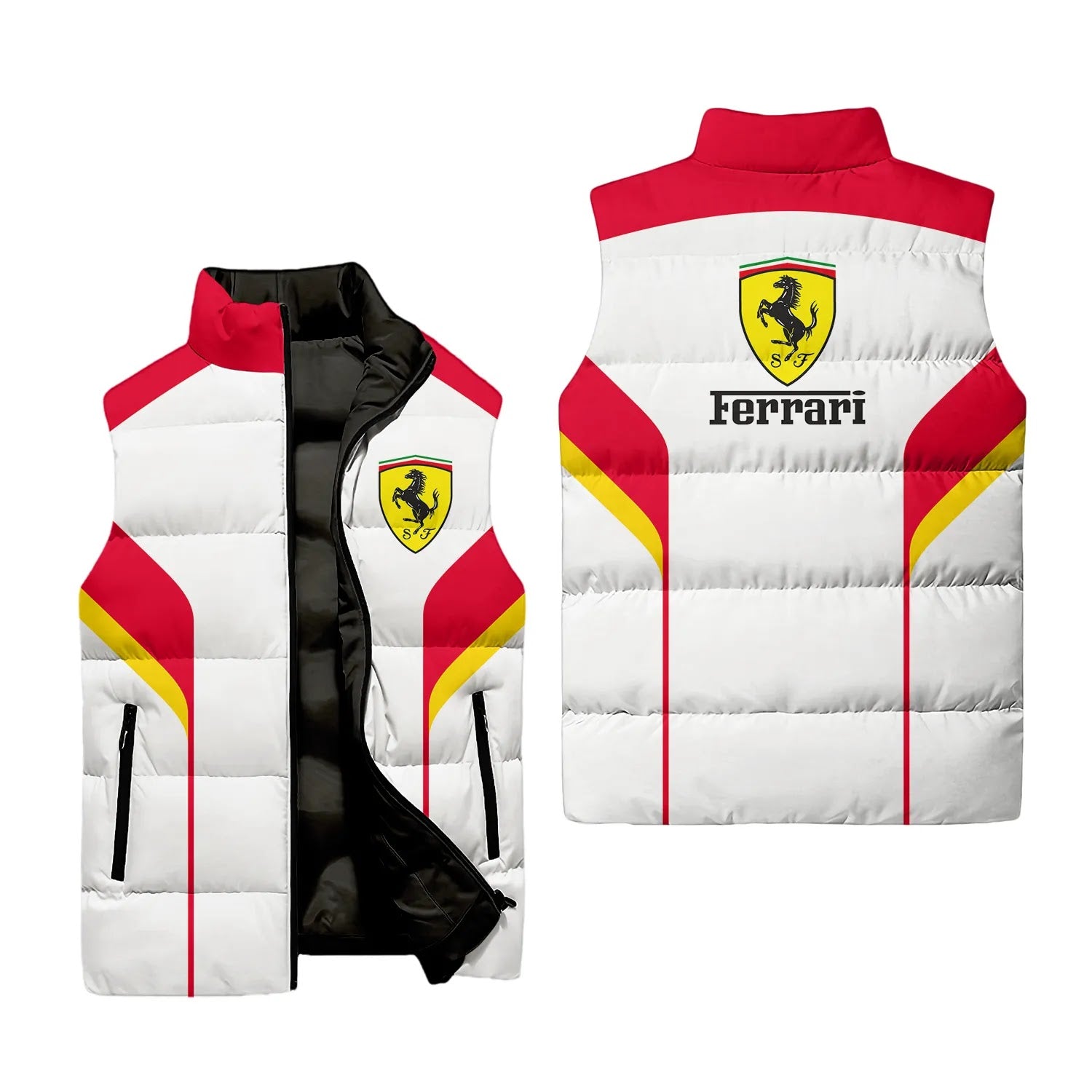 Ferrari Sleeveless Puffer Jacket SC113