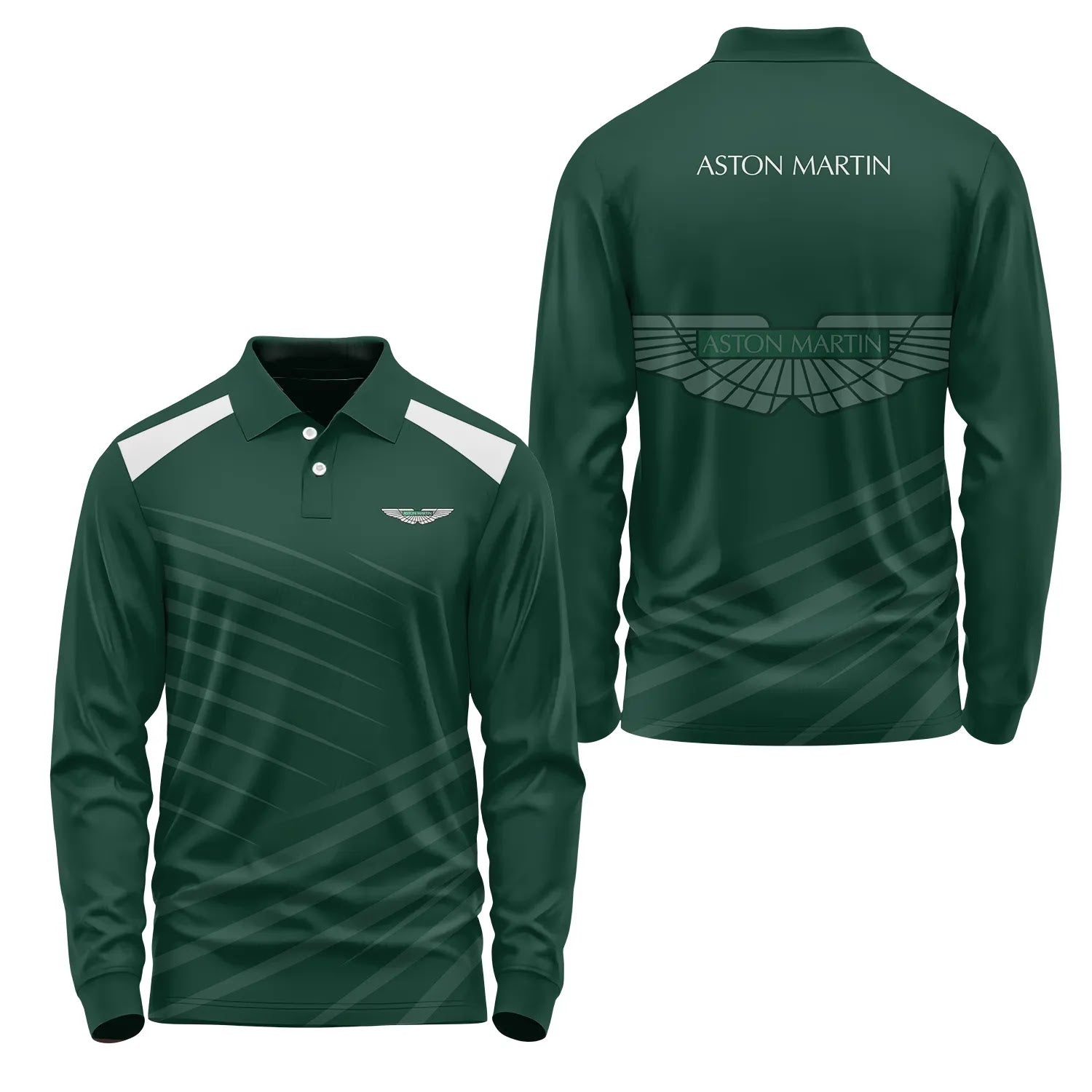 Aston Martin Long Sleeve Polo SC082