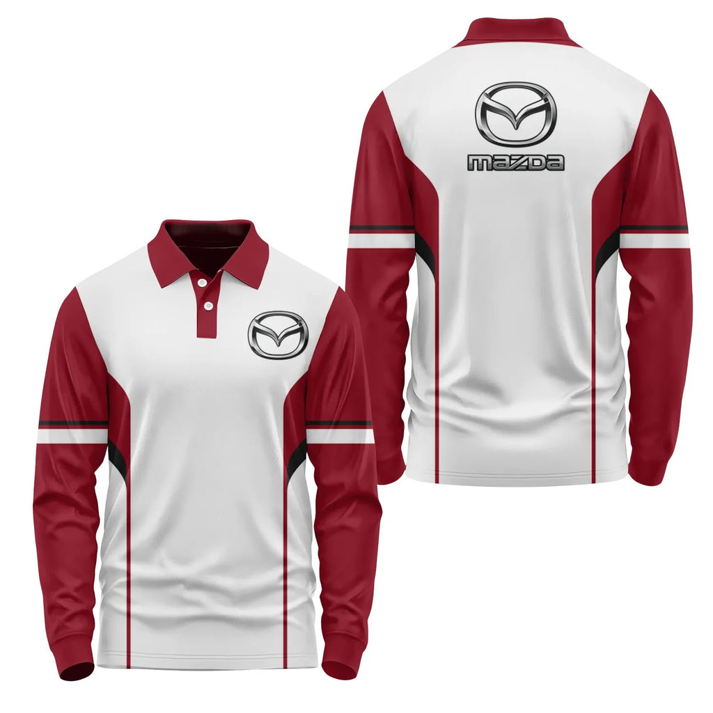 Mazda Long Sleeve Polo SC113