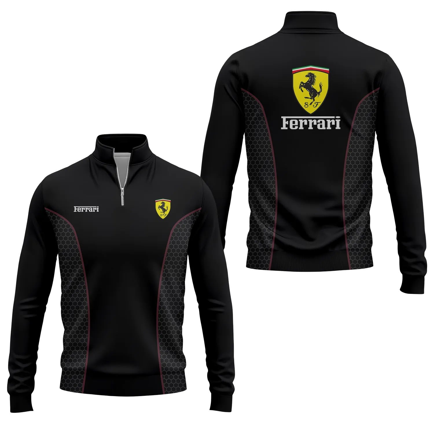 Ferrari Quarter-zip Pullover SC072