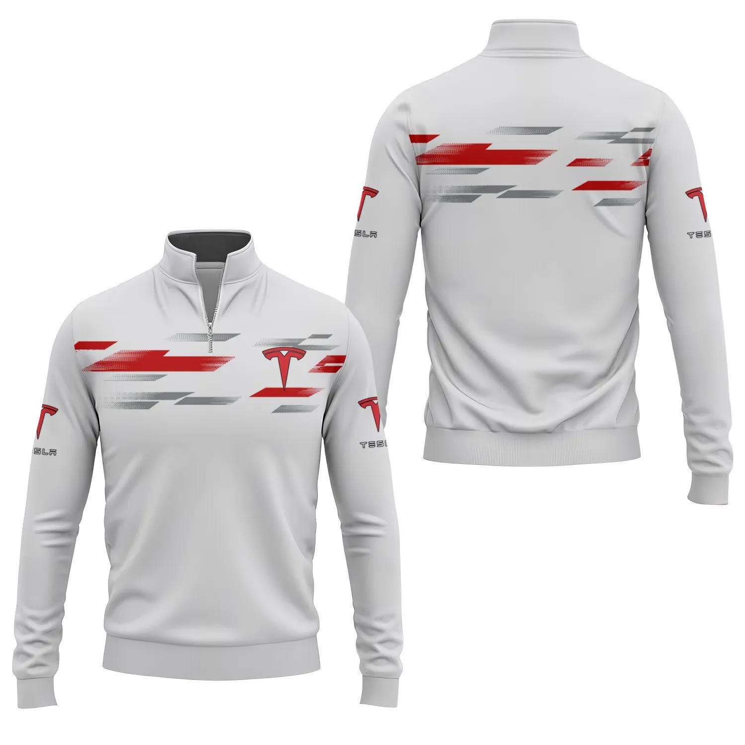 Tesla Quarter-zip Pullover SC100-2