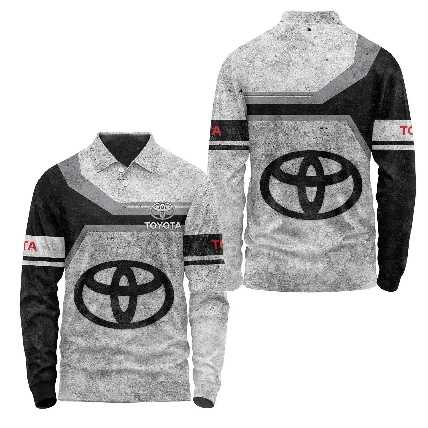 Toyota Long Sleeve Polo SC086