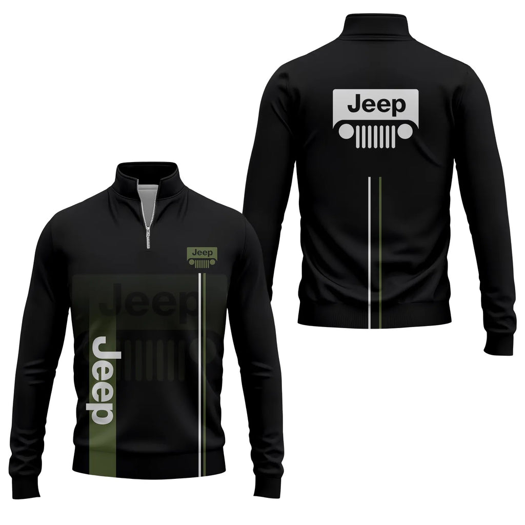 Jeep Quarter-zip Pullover SC077