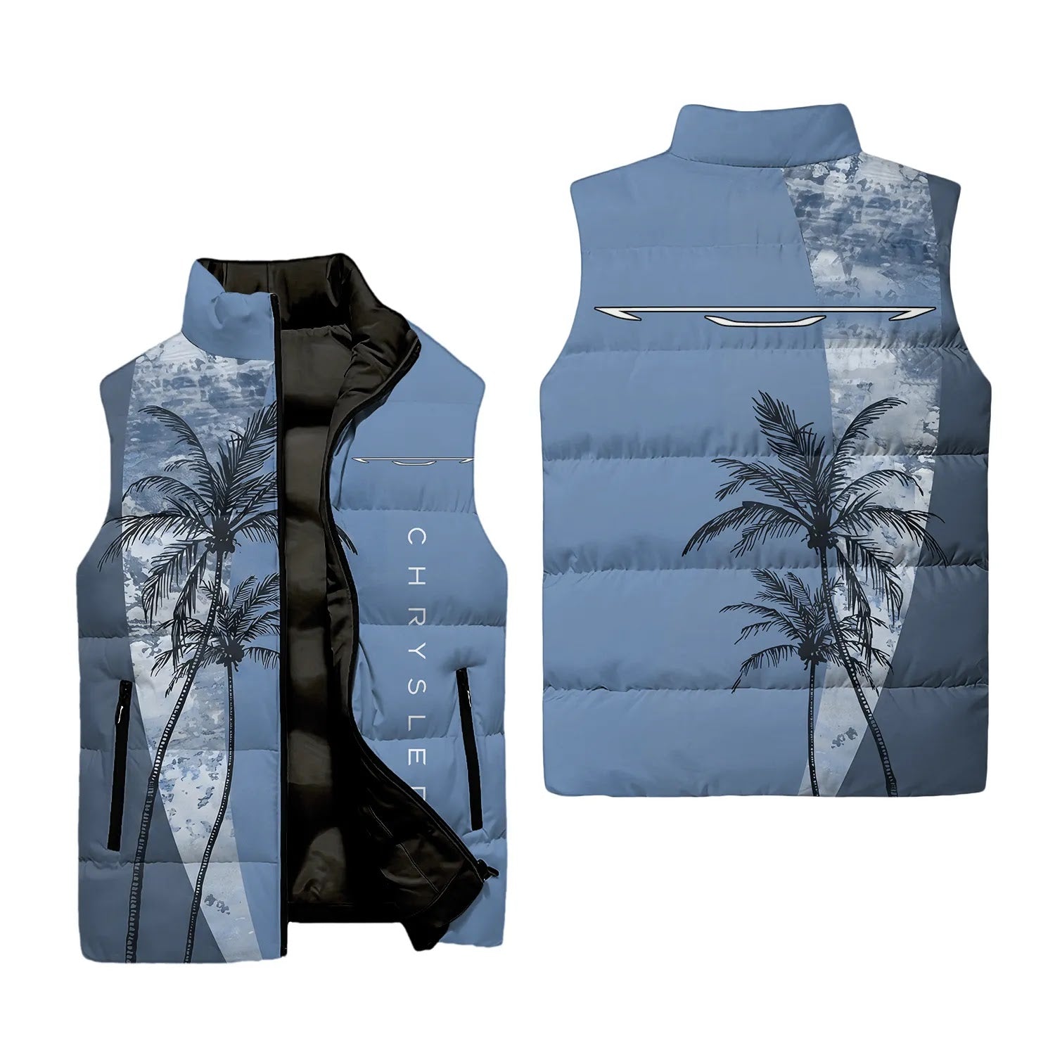 Chrysler Sleeveless Puffer Jacket SHW071