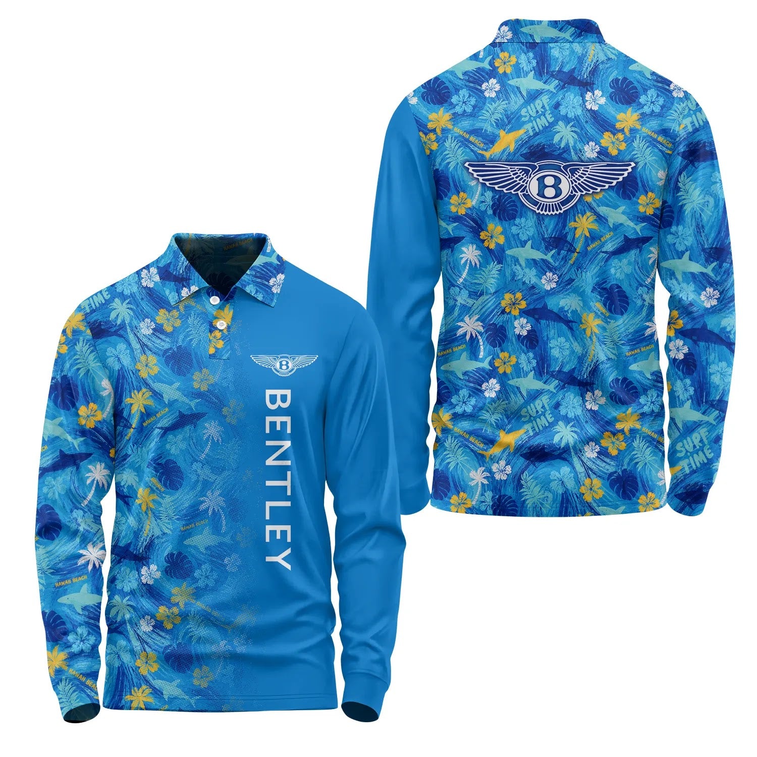 Bentley Long Sleeve Polo SHW027