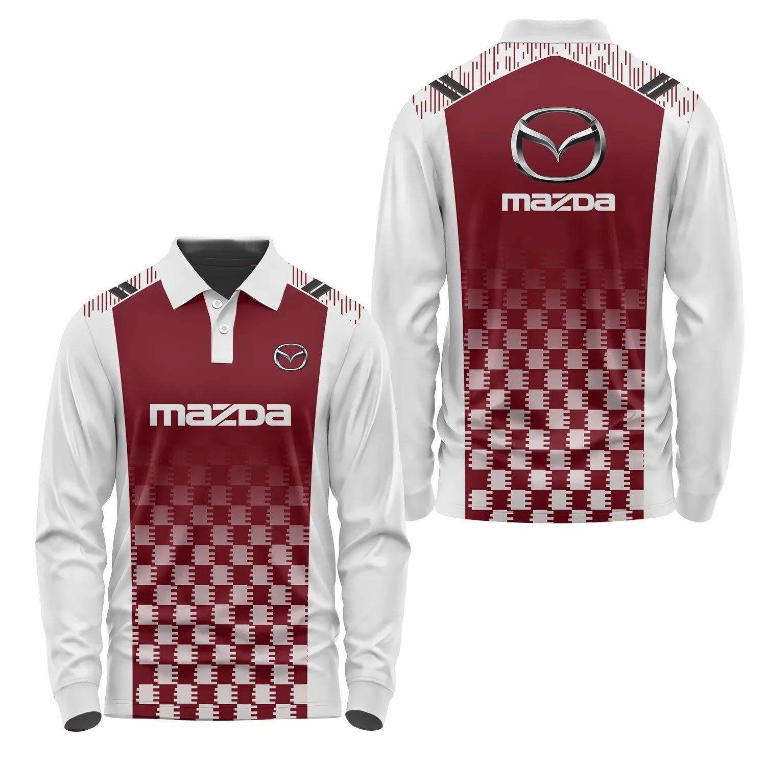 Mazda Long Sleeve Polo SC063