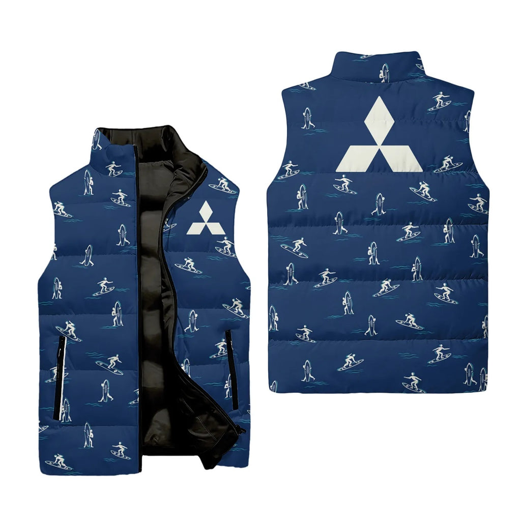 Mitsubishi Sleeveless Puffer Jacket SHW011
