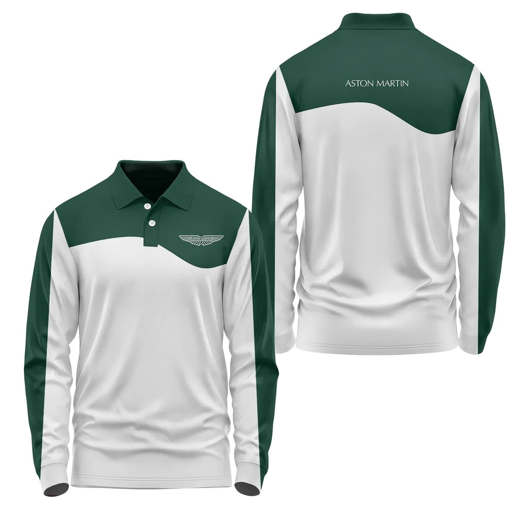 Aston Martin Long Sleeve Polo SC110