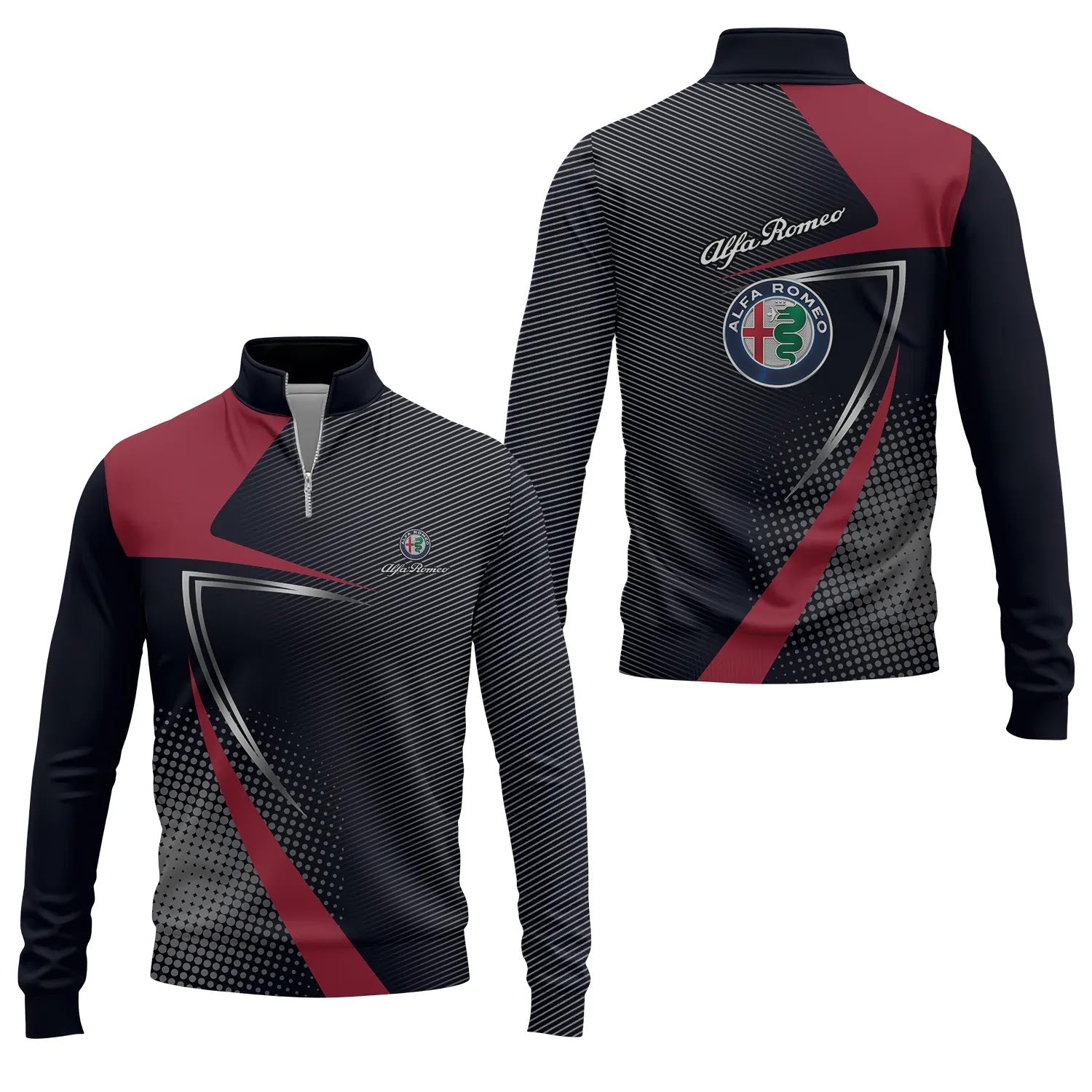 Alfa Romeo Quarter-zip Pullover SC059