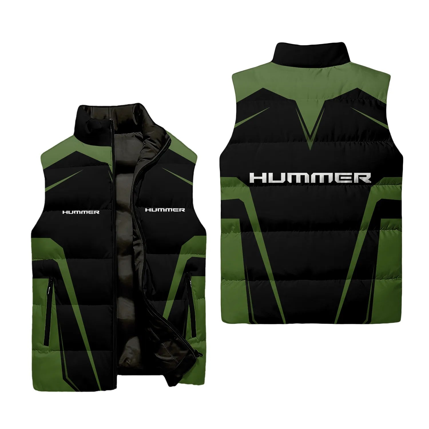 Hummer Sleeveless Puffer Jacket SC053