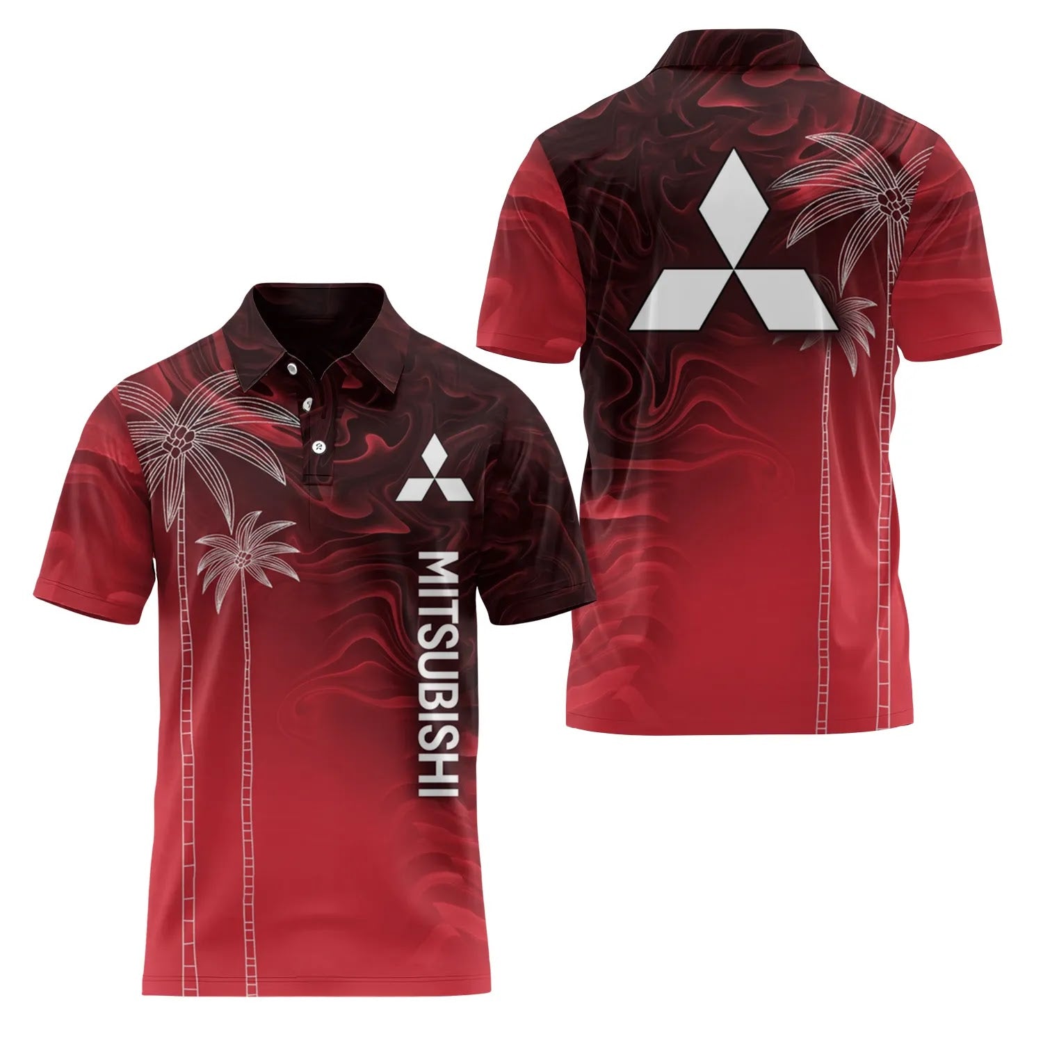 Mitsubishi Short Sleeve Polo SHW070