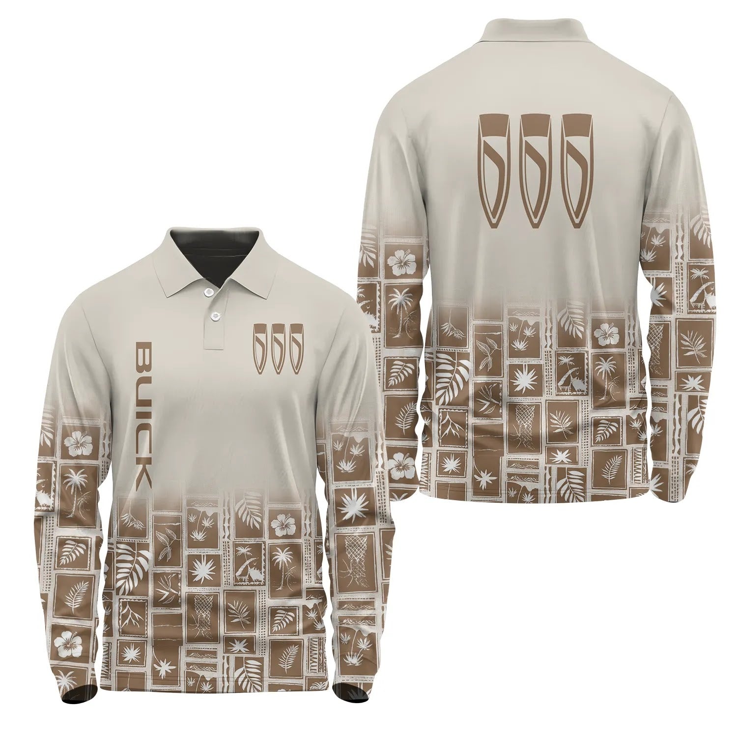 Buick Long Sleeve Polo SHW067