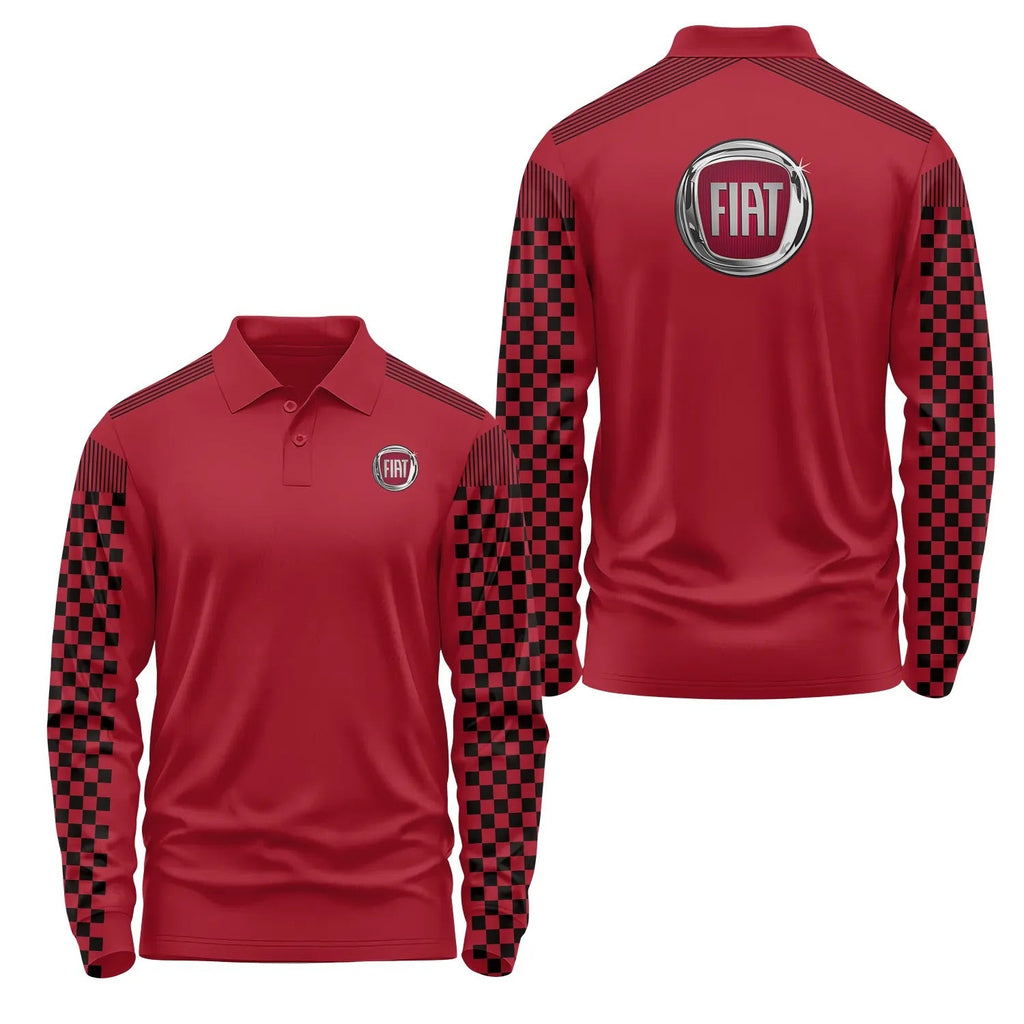 Fiat Long Sleeve Polo SC057