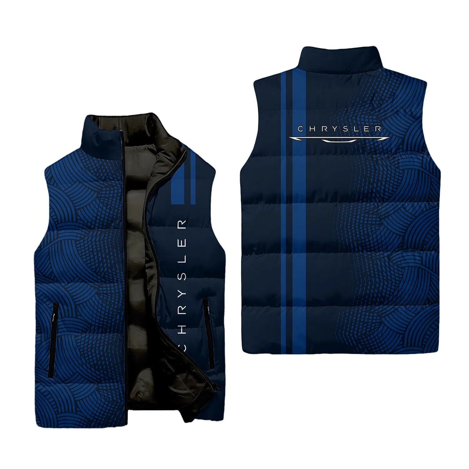 Chrysler Sleeveless Puffer Jacket SC084