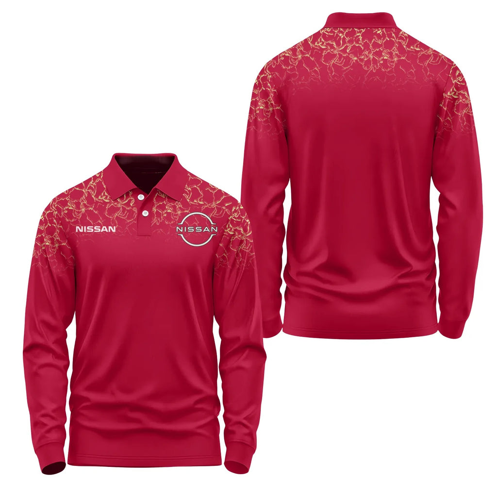 Nissan Long Sleeve Polo SC108