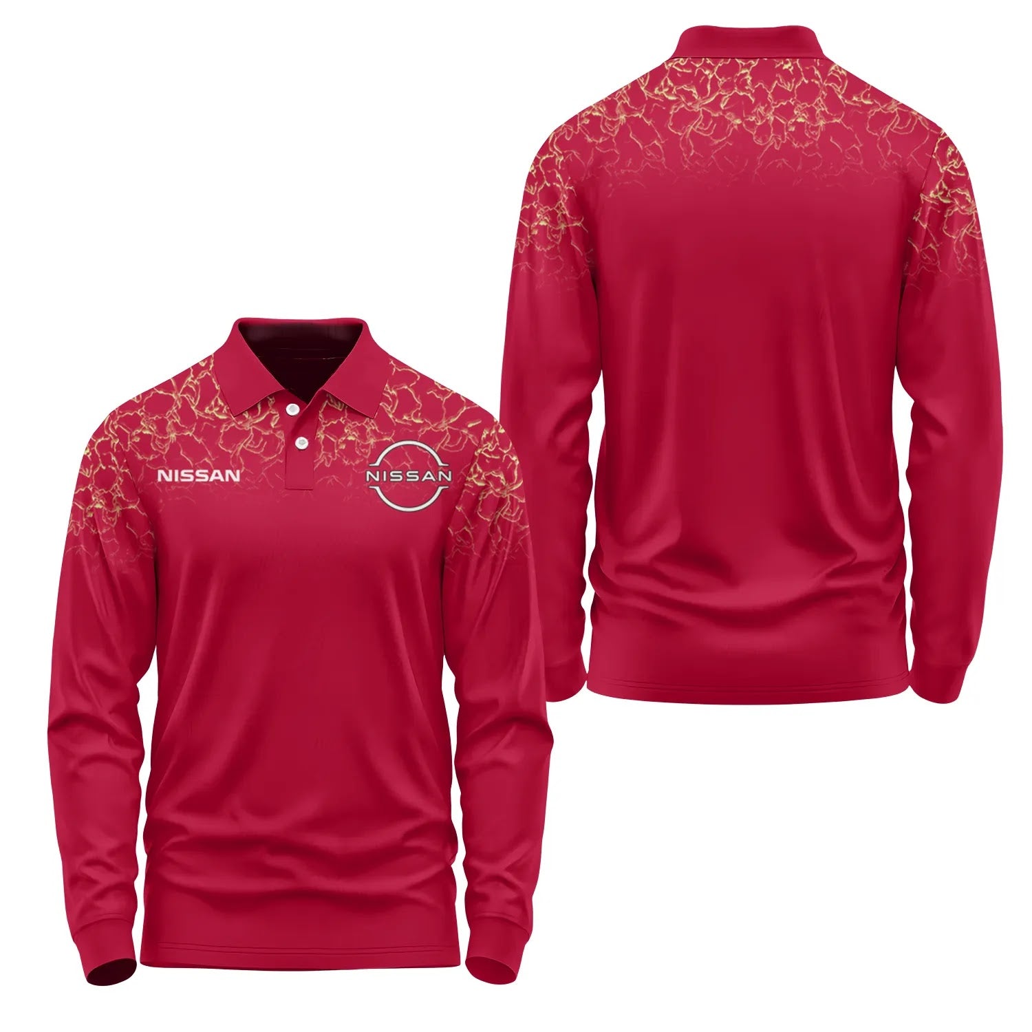 Nissan Long Sleeve Polo SC108