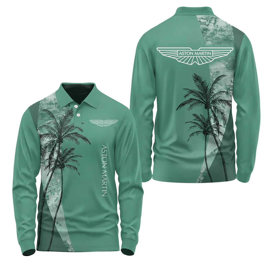 Aston Martin Long Sleeve Polo SHW071