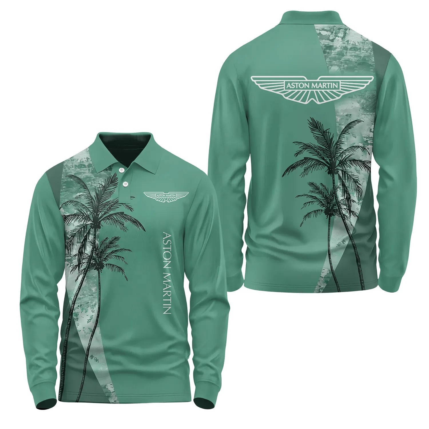 Aston Martin Long Sleeve Polo SHW071