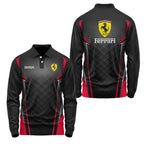Ferrari Long Sleeve Polo SC074