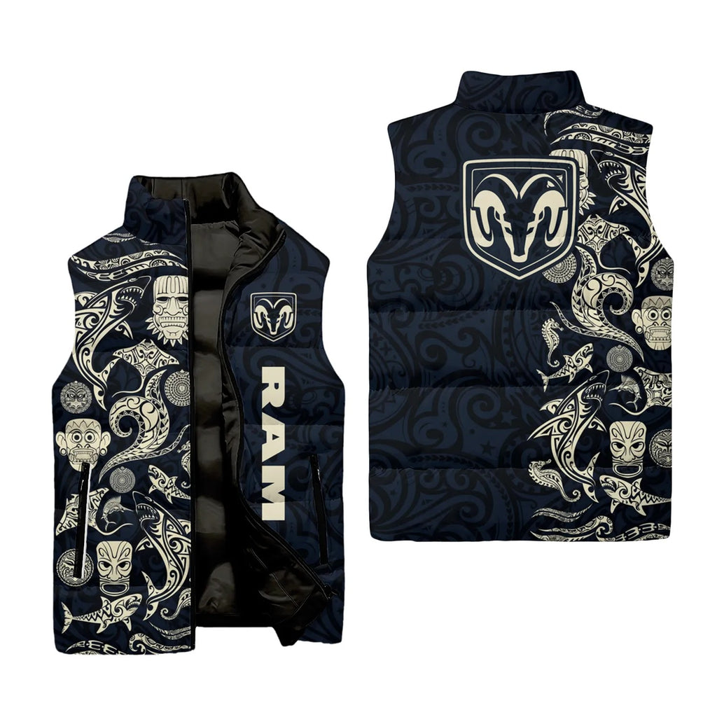 Ram Sleeveless Puffer Jacket SHW033