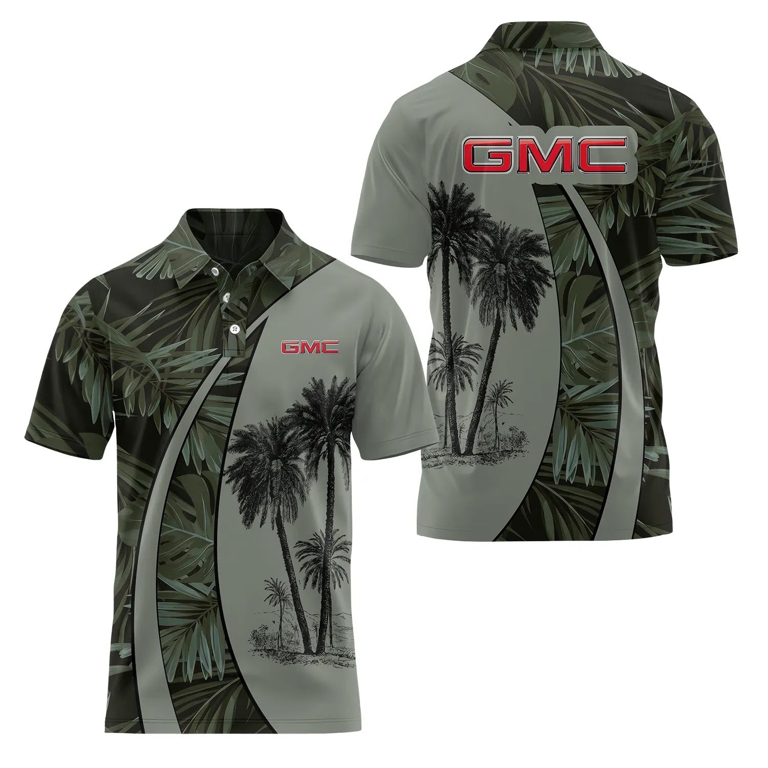 GMC Short Sleeve Polo SHW063