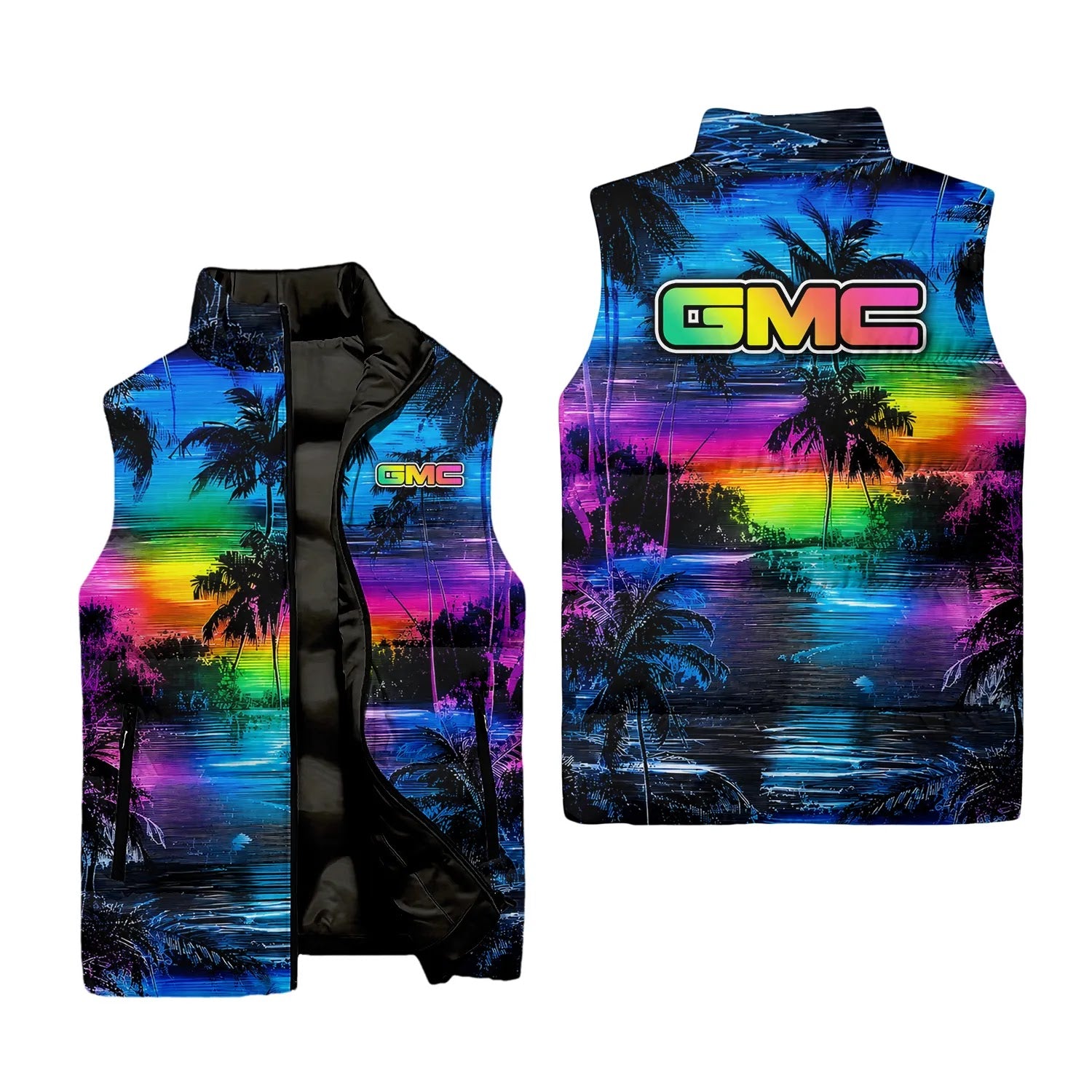 GMC Sleeveless Puffer Jacket SHW055