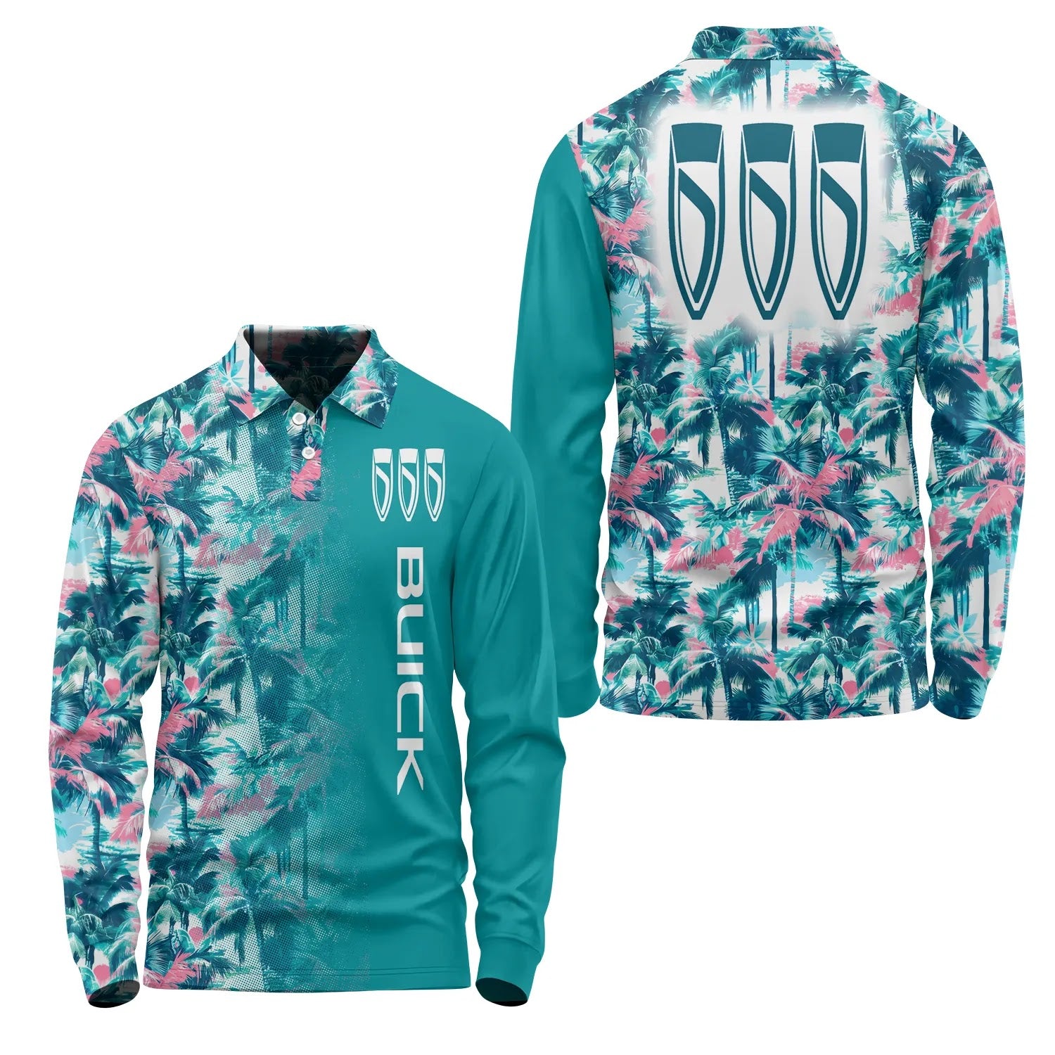 Buick Long Sleeve Polo SHW061