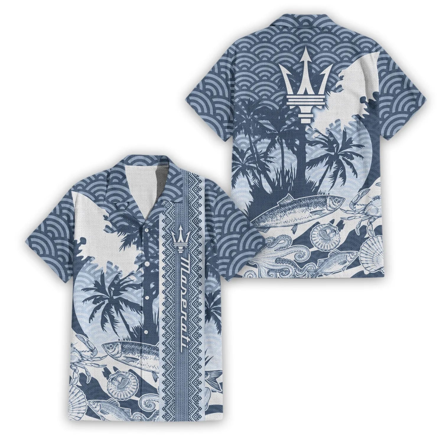 Maserati Premium Hawaiian Shirt SHW038