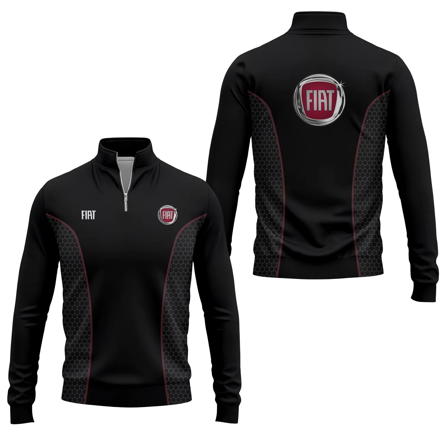 Fiat Quarter-zip Pullover SC072
