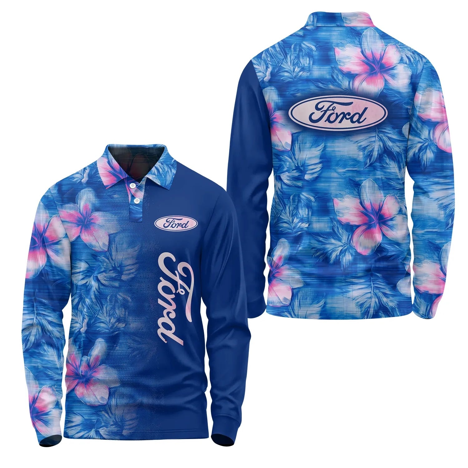 Ford Long Sleeve Polo SHW057