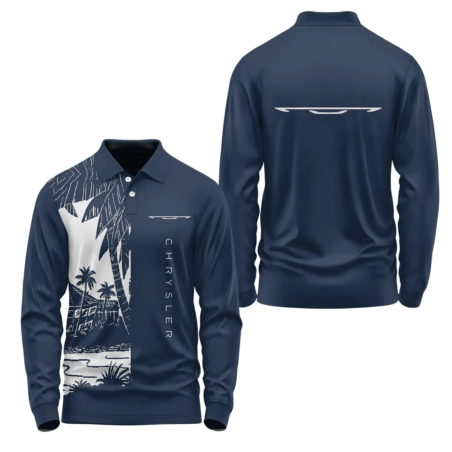 Chrysler Long Sleeve Polo SHW031