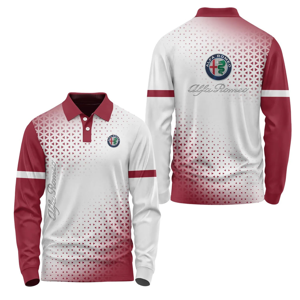 Alfa Romeo Long Sleeve Polo SC079