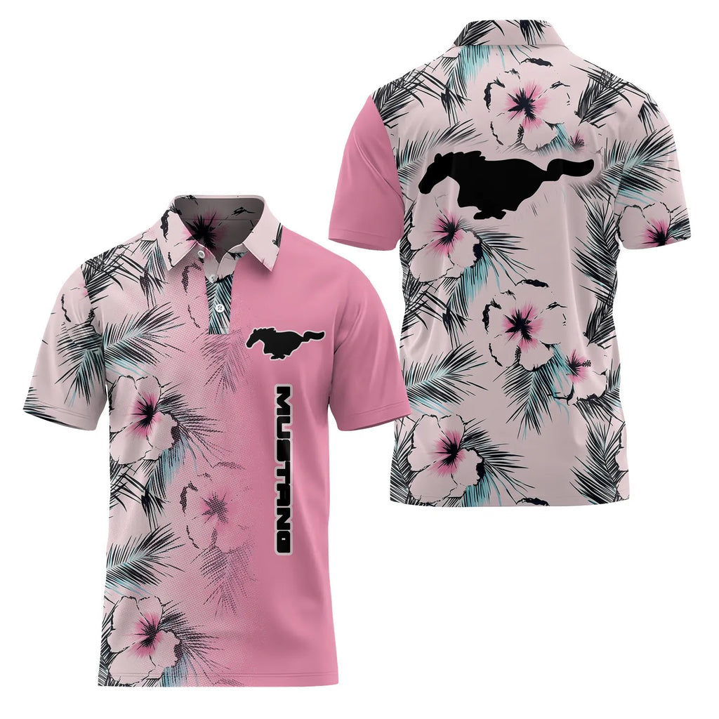 Ford Mustang Short Sleeve Polo SHW056