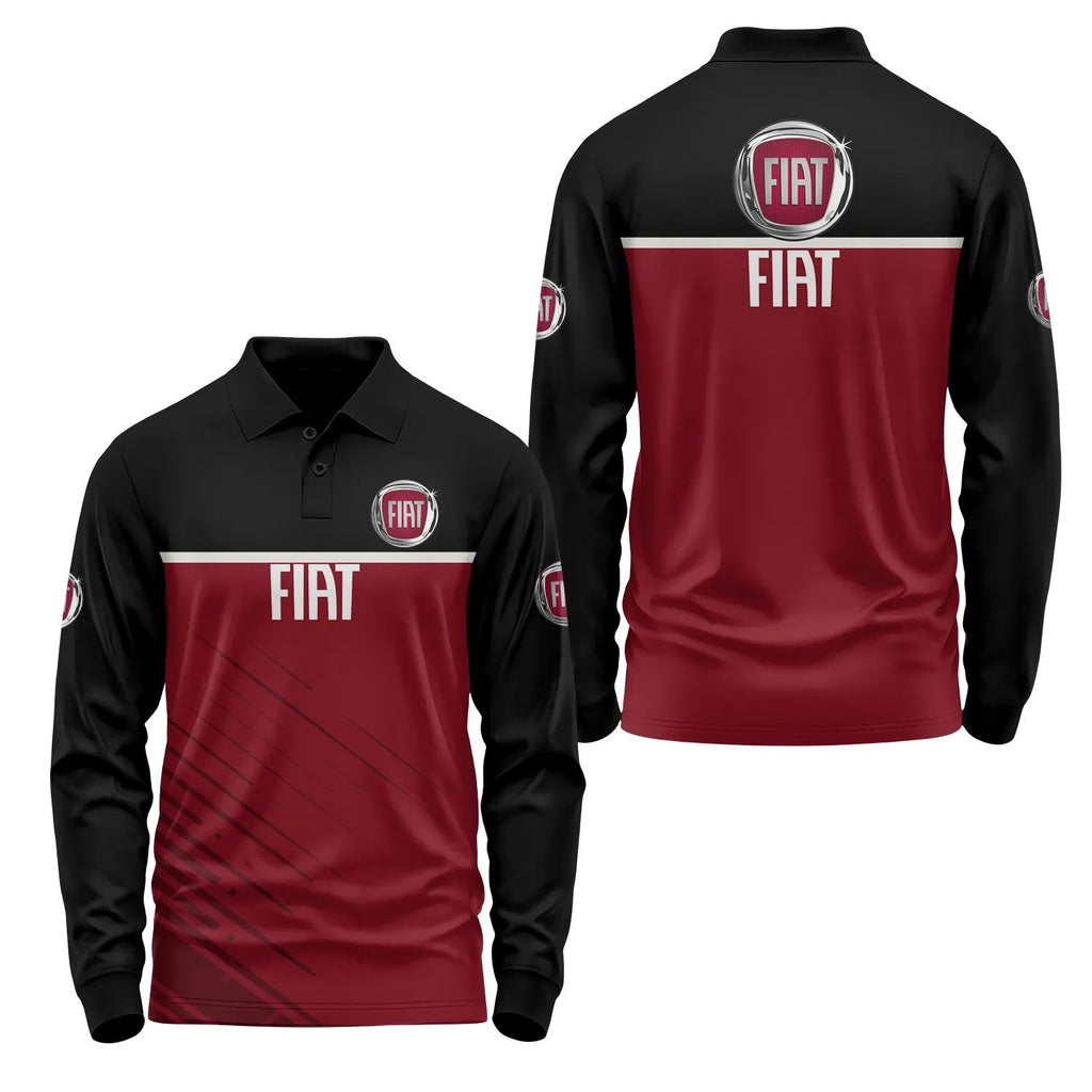 Fiat Long Sleeve Polo SC040