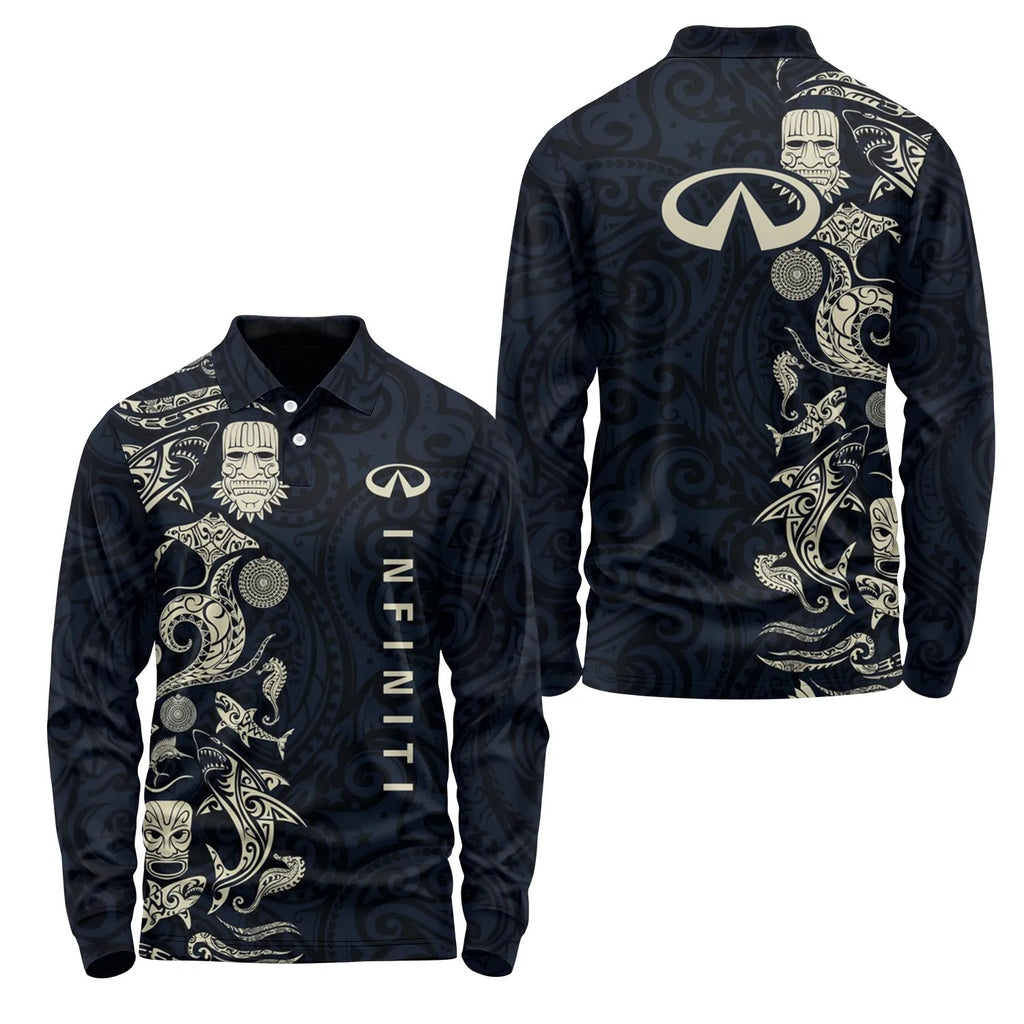 Infiniti Long Sleeve Polo SHW033