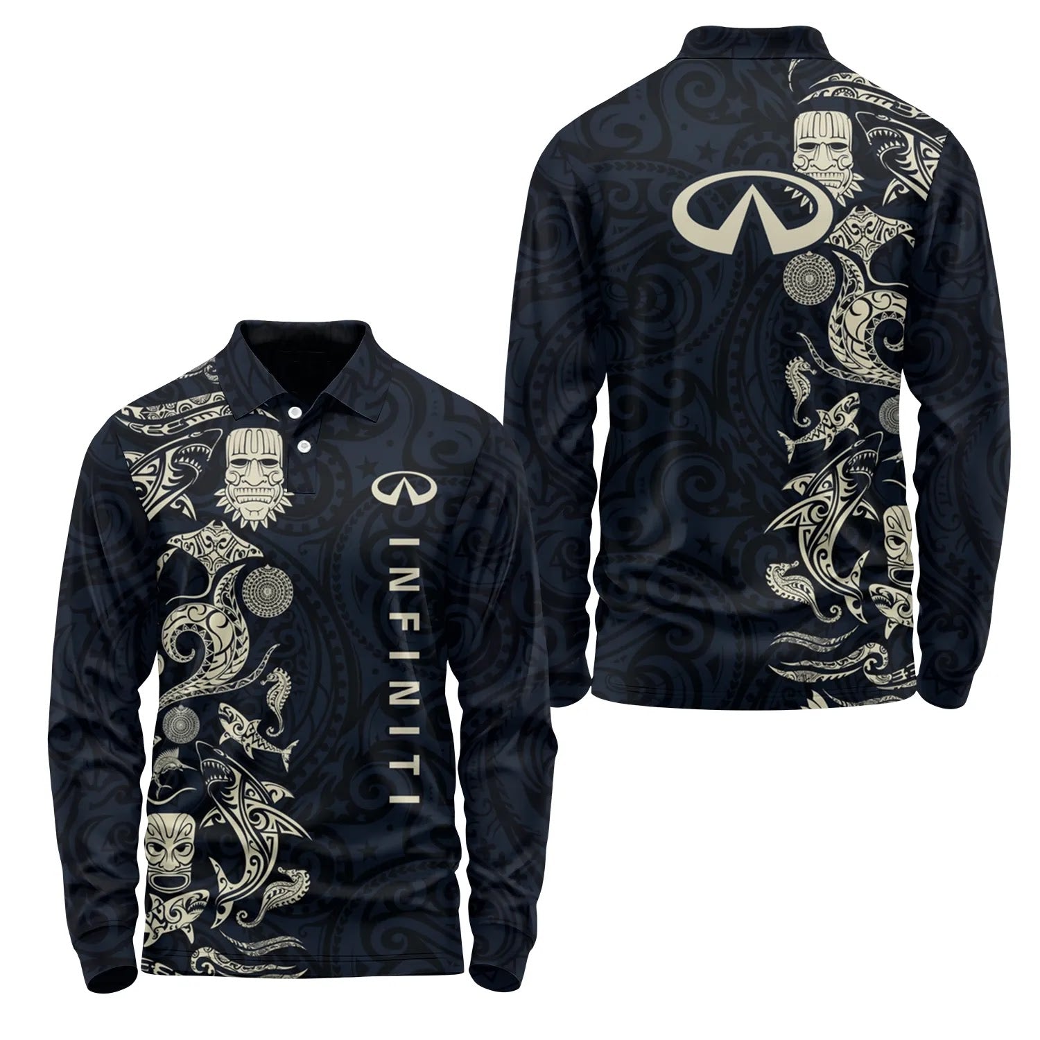 Infiniti Long Sleeve Polo SHW033