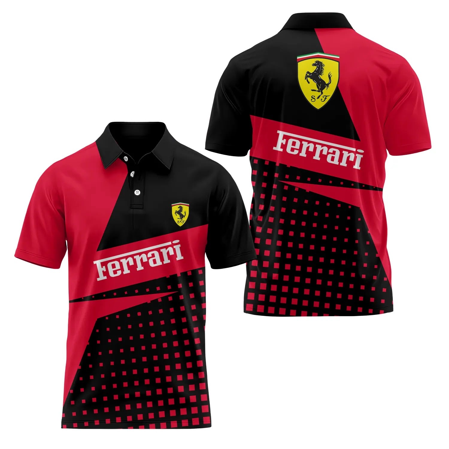 Ferrari Short Sleeve Polo SC083