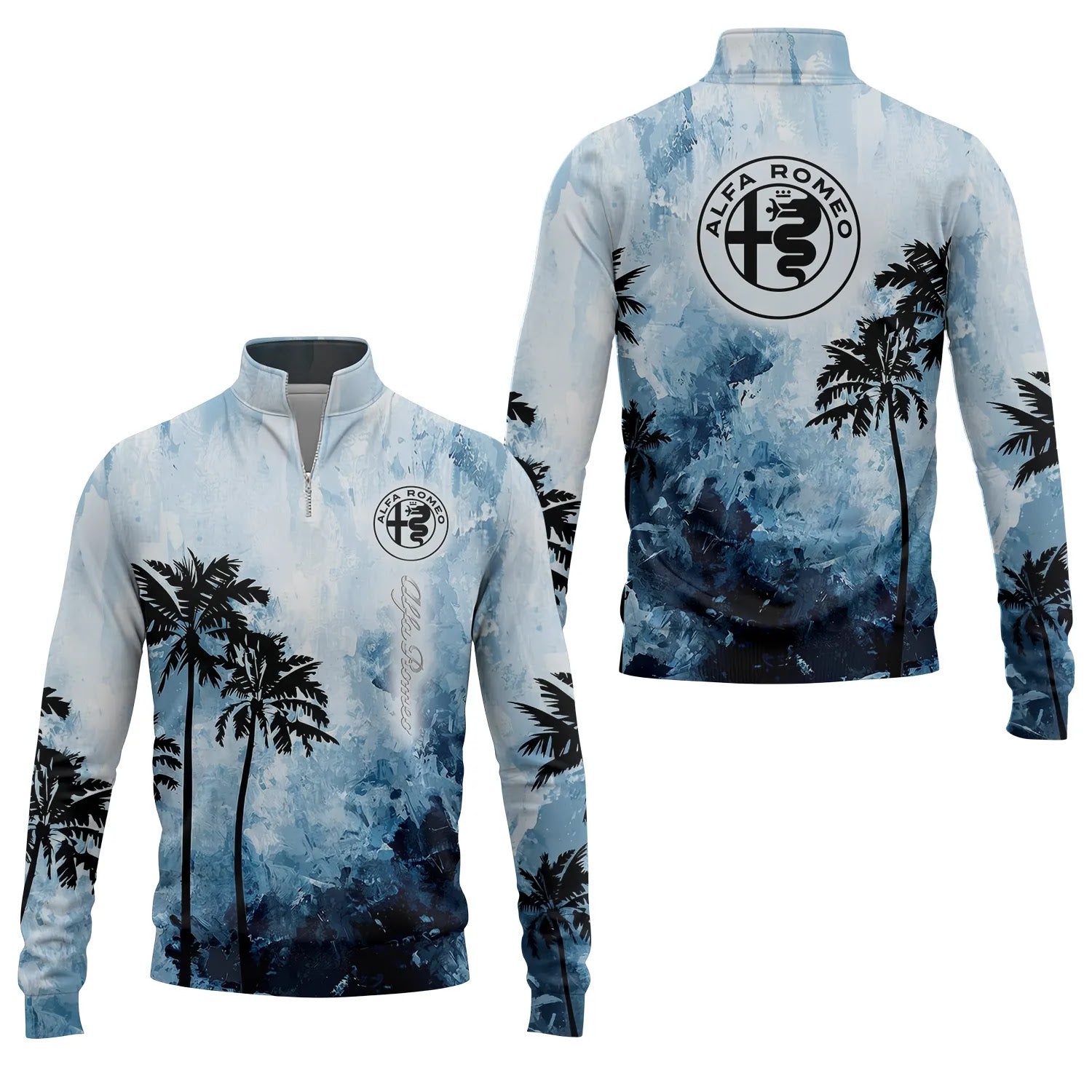 Alfa Romeo Quarter-zip Pullover SHW034