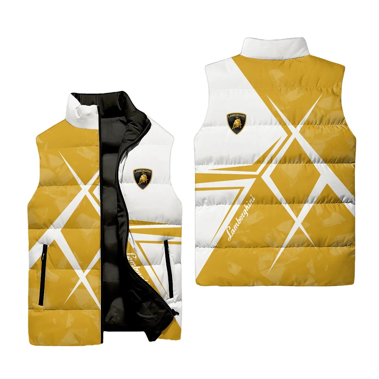 Lamborghini Sleeveless Puffer Jacket SC060