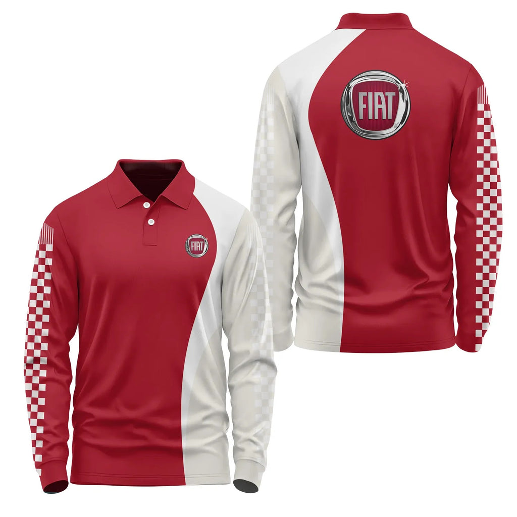 Fiat Long Sleeve Polo SC073