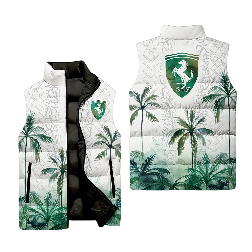Ferrari Sleeveless Puffer Jacket SHW015