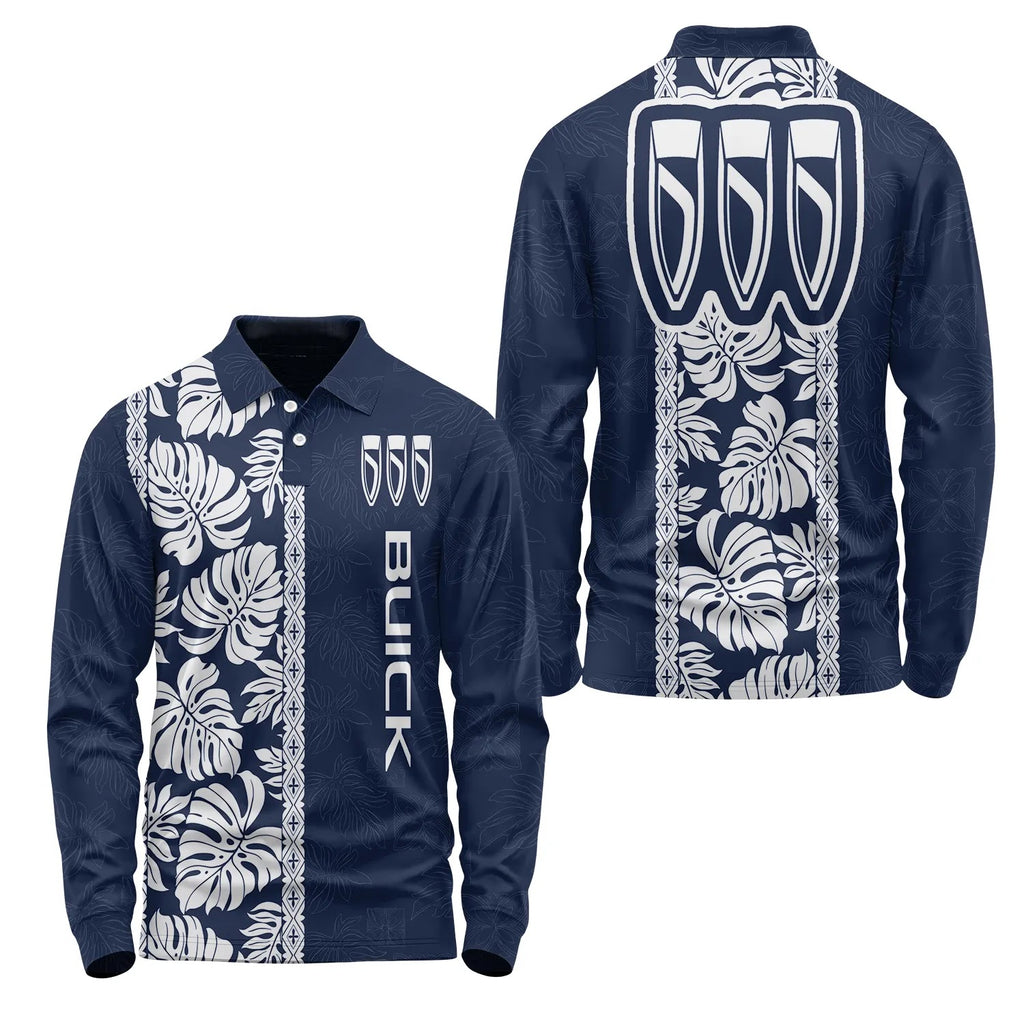 Buick Long Sleeve Polo SHW046