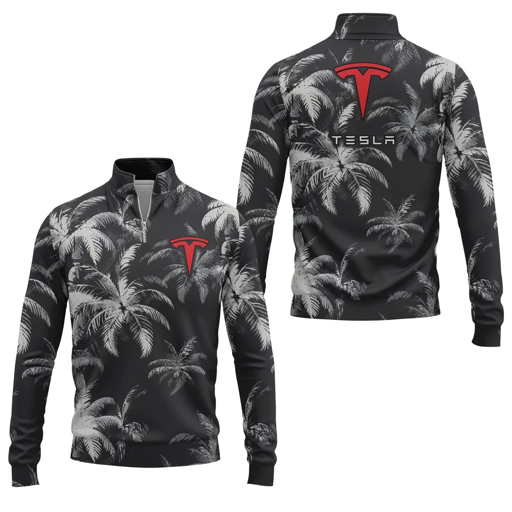 Tesla Quarter-zip Pullover SC112