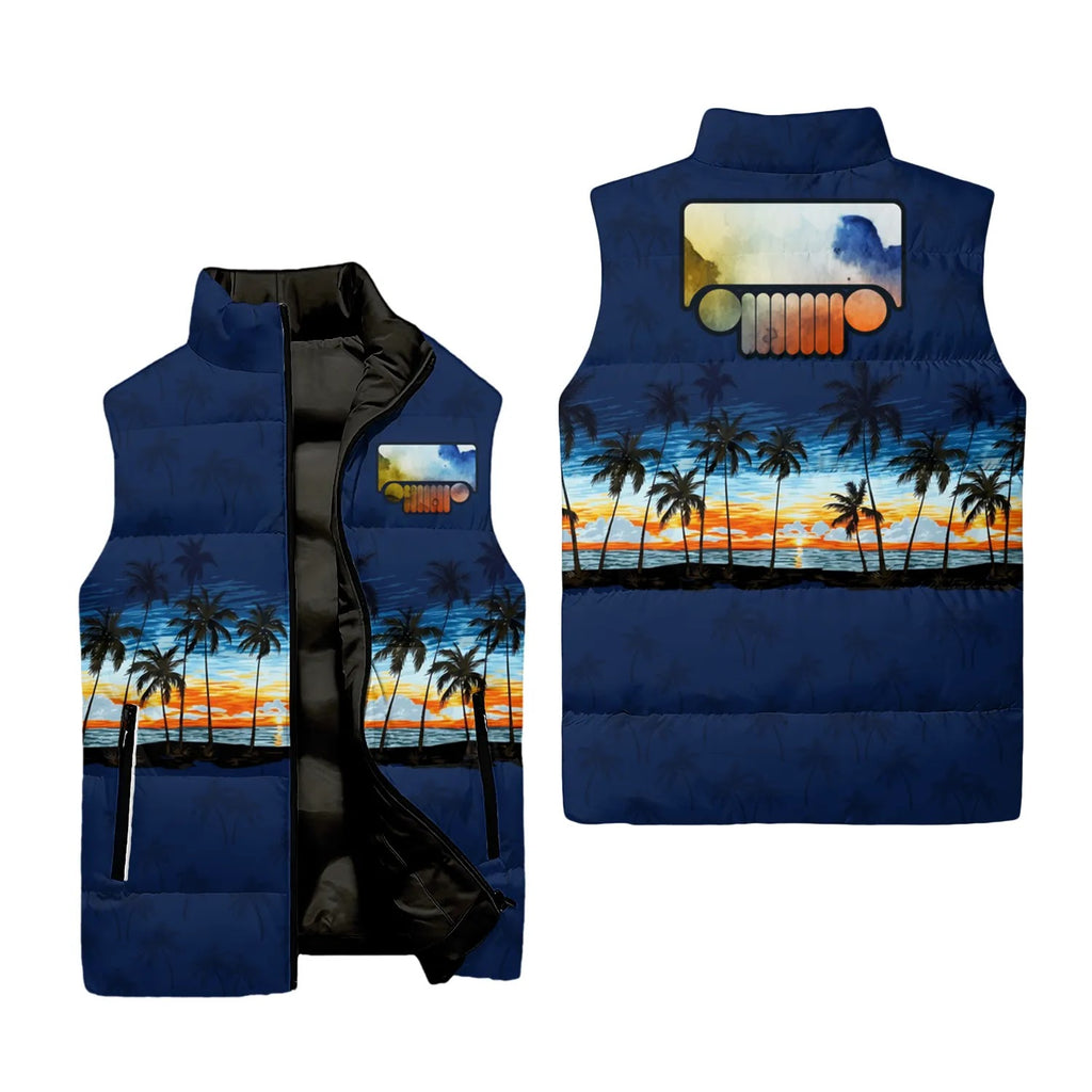 Jeep Sleeveless Puffer Jacket SHW017